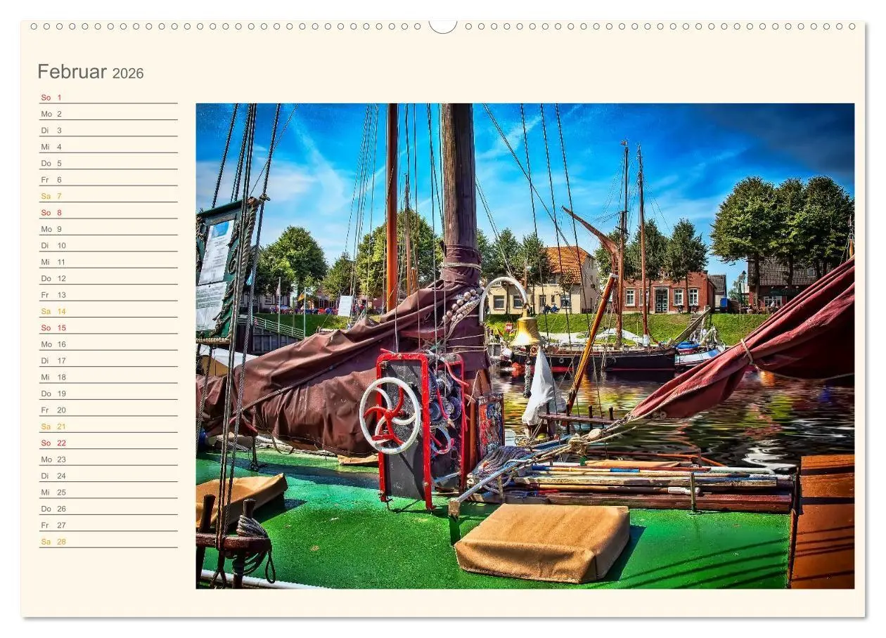 Bild: 9783516117332 | Ostfriesland - Museumshafen Carolinensiel (hochwertiger Premium...