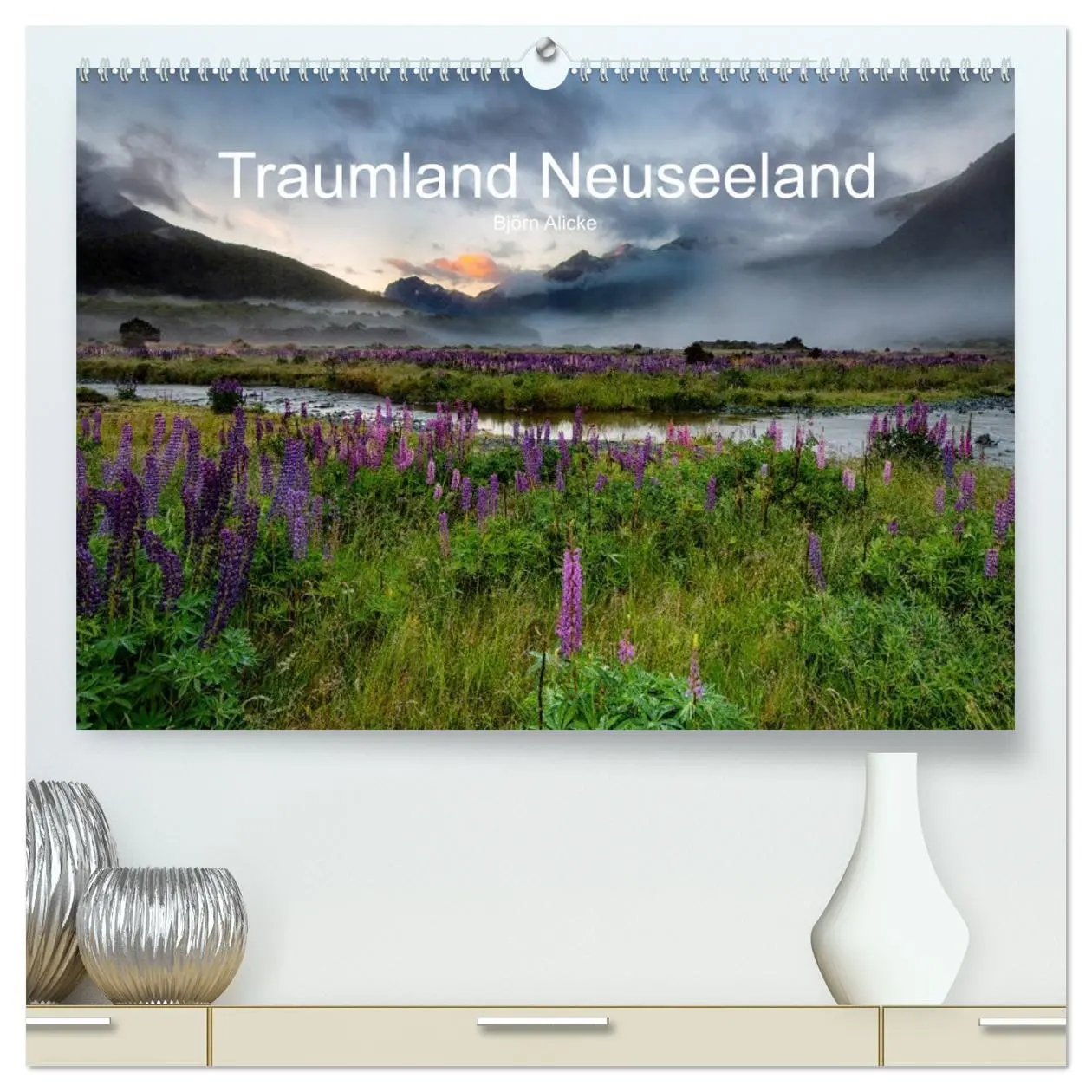 Cover: 9783457707432 | Traumland Neuseeland (hochwertiger Premium Wandkalender 2026 DIN A2...