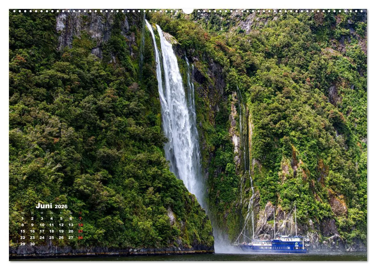 Bild: 9783457707432 | Traumland Neuseeland (hochwertiger Premium Wandkalender 2026 DIN A2...