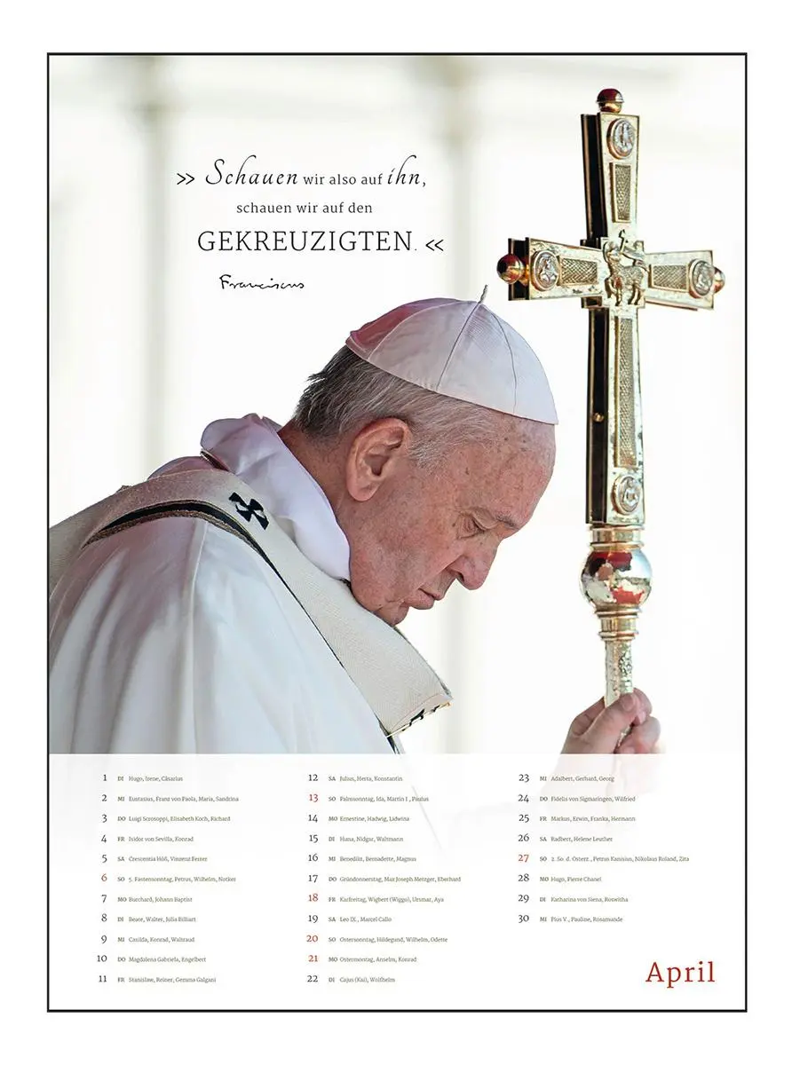 Bild: 9783746267432 | Viva il Papa 2026 | Der Papstkalender | Leo XIV. Papst | Kalender