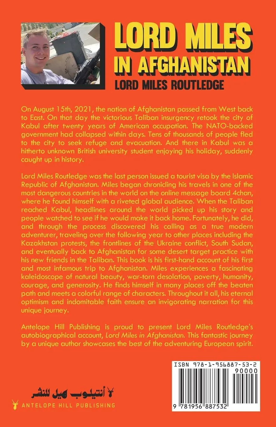 Rückseite: 9781956887532 | Lord Miles in Afghanistan | Miles Routledge | Taschenbuch | Englisch