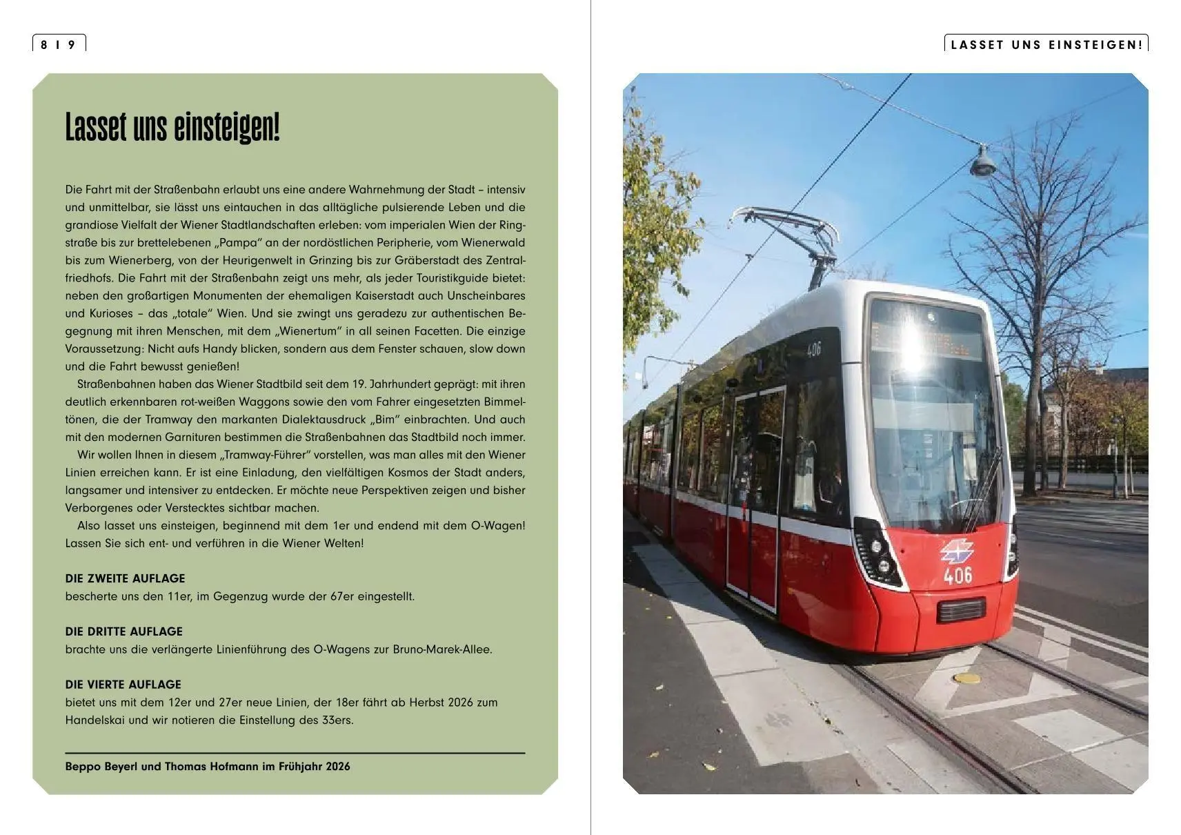 Bild: 9783222137532 | Wien entdecken mit der Bim | Die schönsten Routen durch alle Bezirke