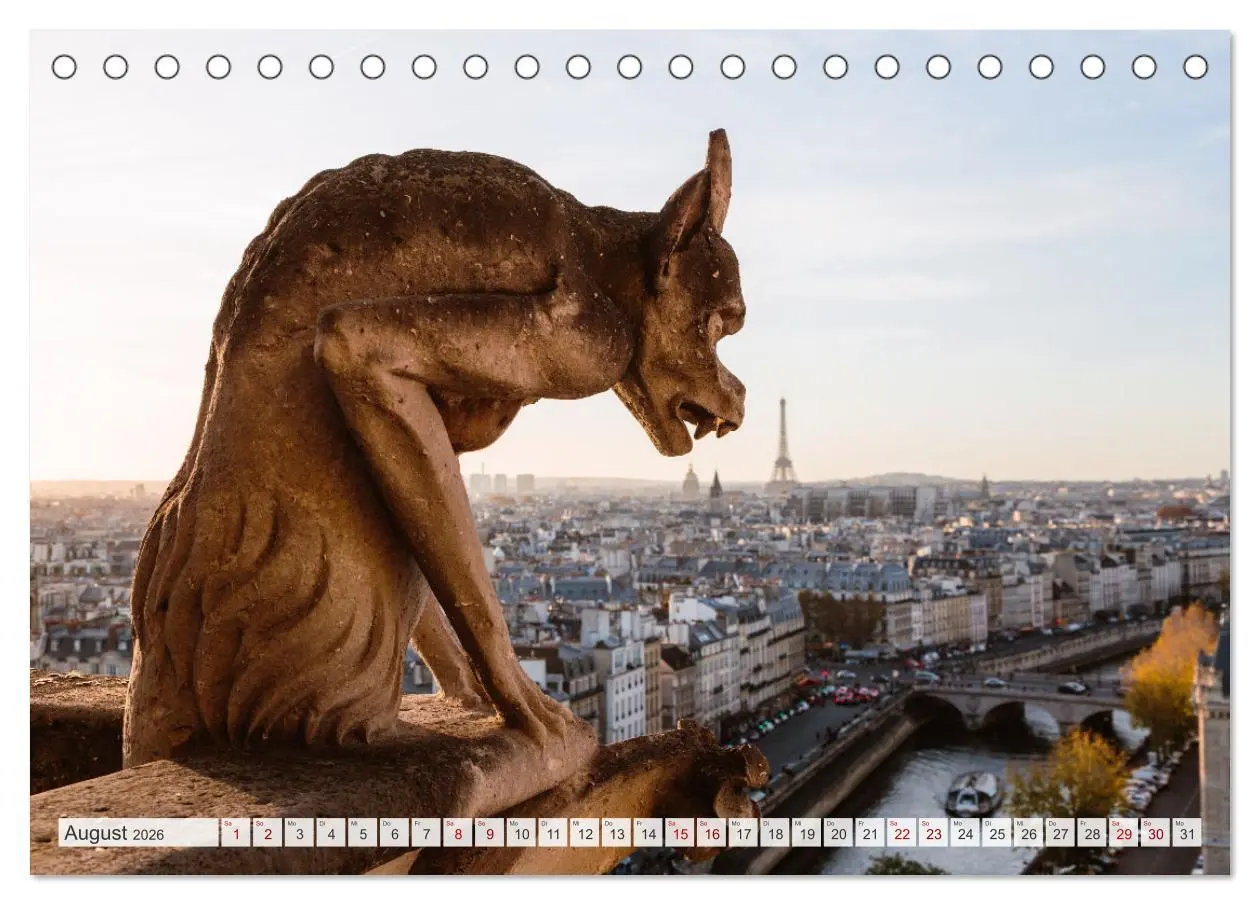 Bild: 9783457627532 | Paris - La Ville Lumière (Tischkalender 2026 DIN A5 quer), CALVENDO...