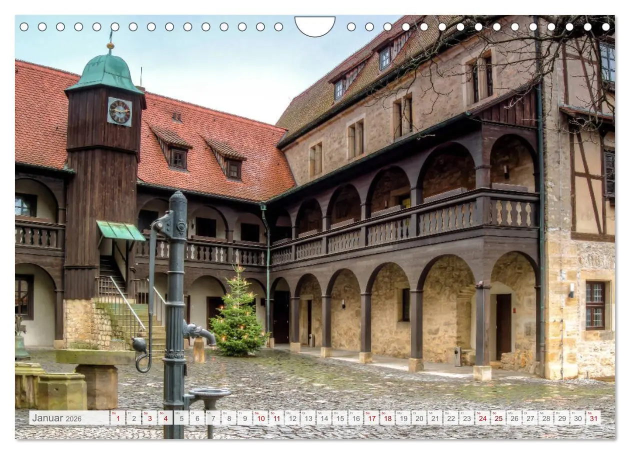 Bild: 9783457937532 | Erfurt. Perle Thüringens. (Wandkalender 2026 DIN A4 quer), CALVENDO...