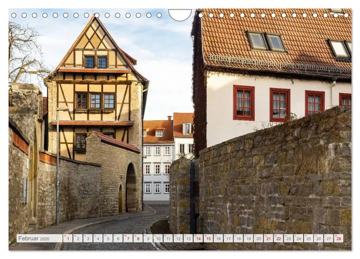 Bild: 9783457937532 | Erfurt. Perle Thüringens. (Wandkalender 2026 DIN A4 quer), CALVENDO...