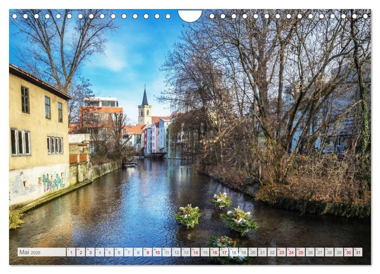 Bild: 9783457937532 | Erfurt. Perle Thüringens. (Wandkalender 2026 DIN A4 quer), CALVENDO...
