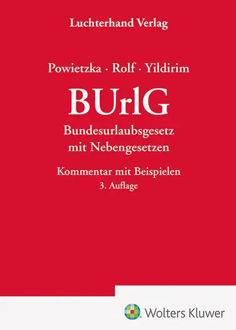 Cover: 9783472097532 | BUrlG - Kommentar | Bundesurlaubsgesetz - Kommentar | Buch | 518 S.