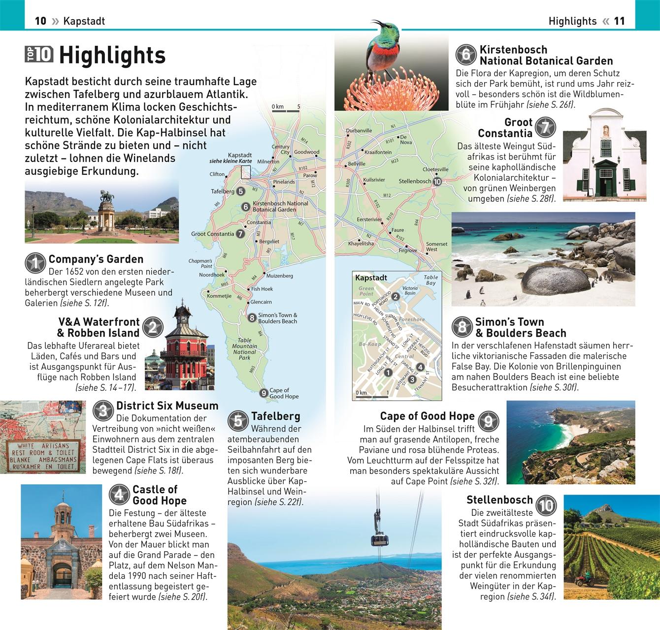 Bild: 9783734207532 | TOP10 Reiseführer Kapstadt | DK Verlag - Reise | Taschenbuch | 128 S.