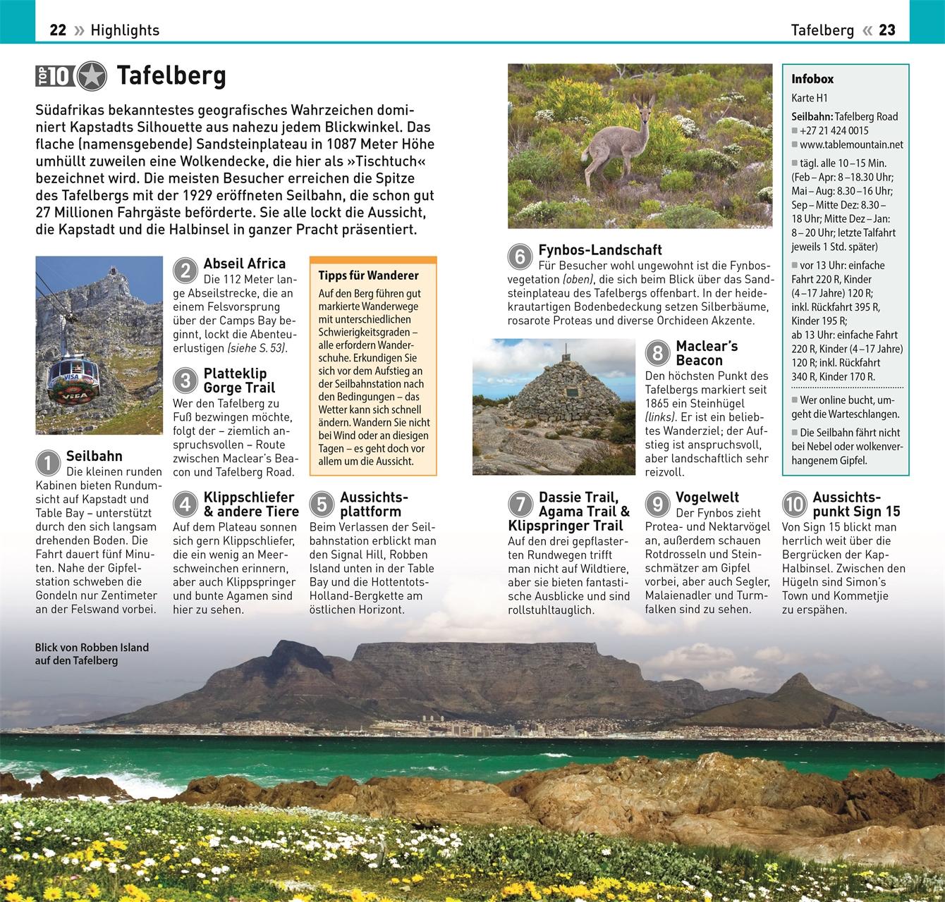 Bild: 9783734207532 | TOP10 Reiseführer Kapstadt | DK Verlag - Reise | Taschenbuch | 128 S.