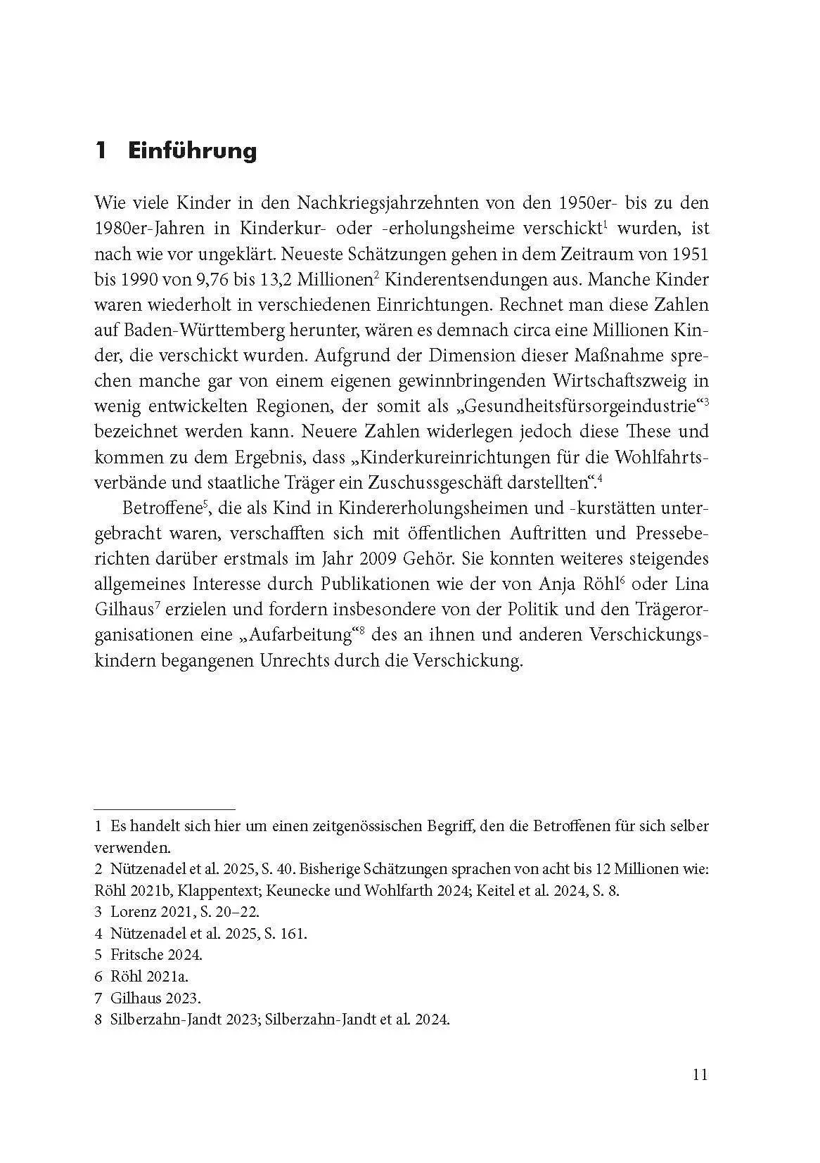 Bild: 9783863217532 | Alltag der Verschickungskinder | Gudrun Silberzahn-Jandt | Taschenbuch