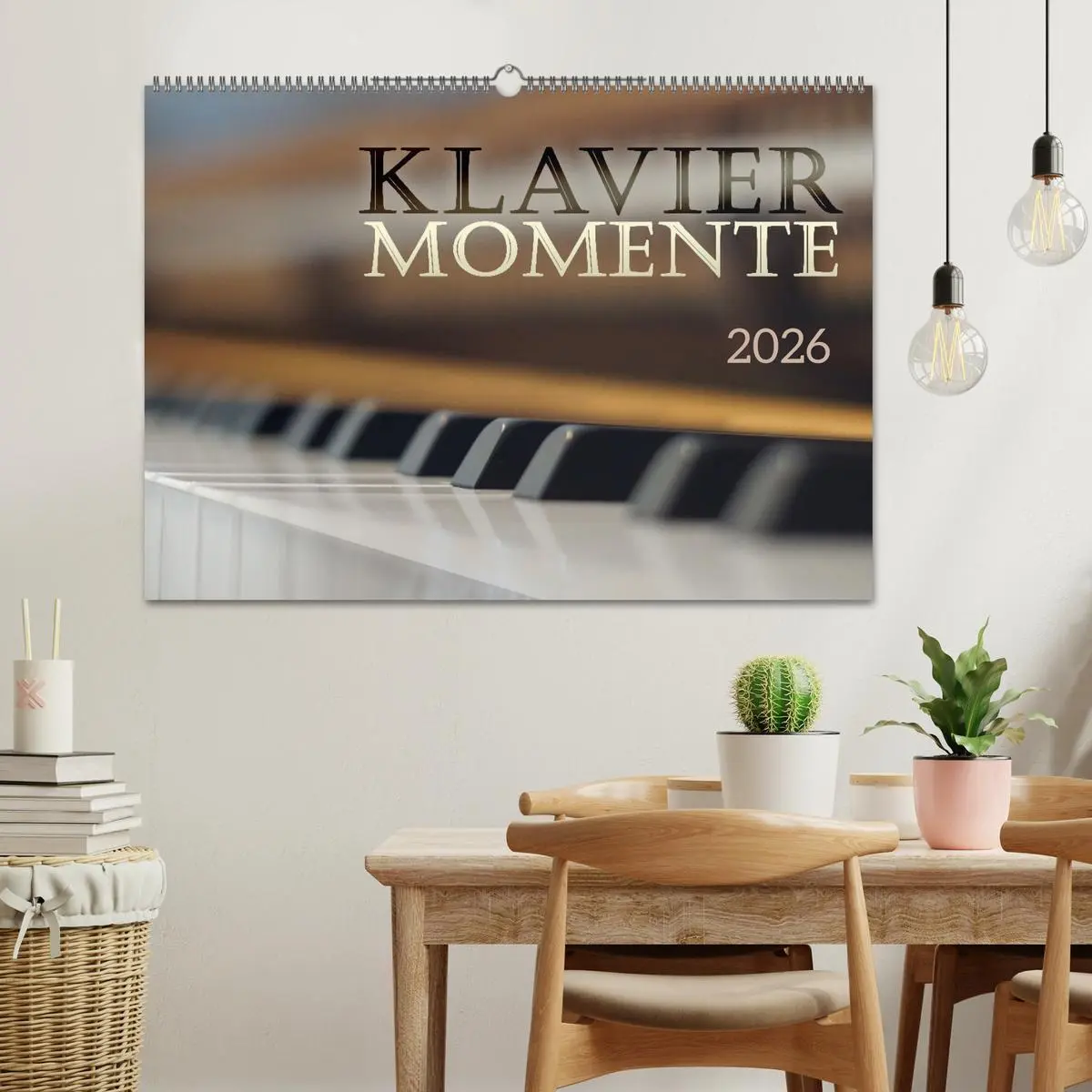 Bild: 9783457547632 | Klavier Momente (Wandkalender 2026 DIN A2 quer), CALVENDO...