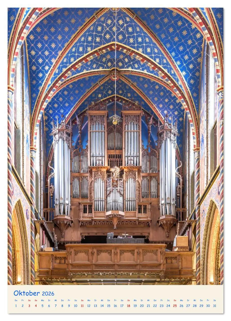 Bild: 9783516637632 | Orgel Giganten (hochwertiger Premium Wandkalender 2026 DIN A2...