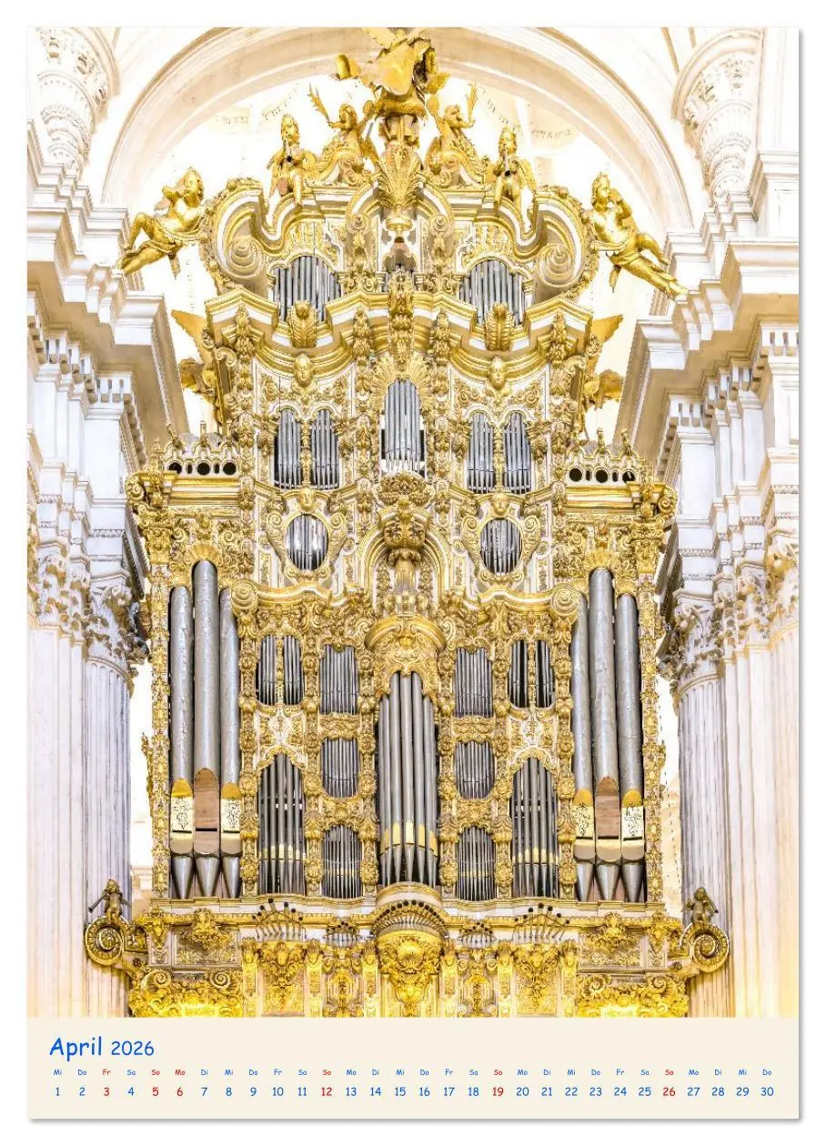 Bild: 9783516637632 | Orgel Giganten (hochwertiger Premium Wandkalender 2026 DIN A2...