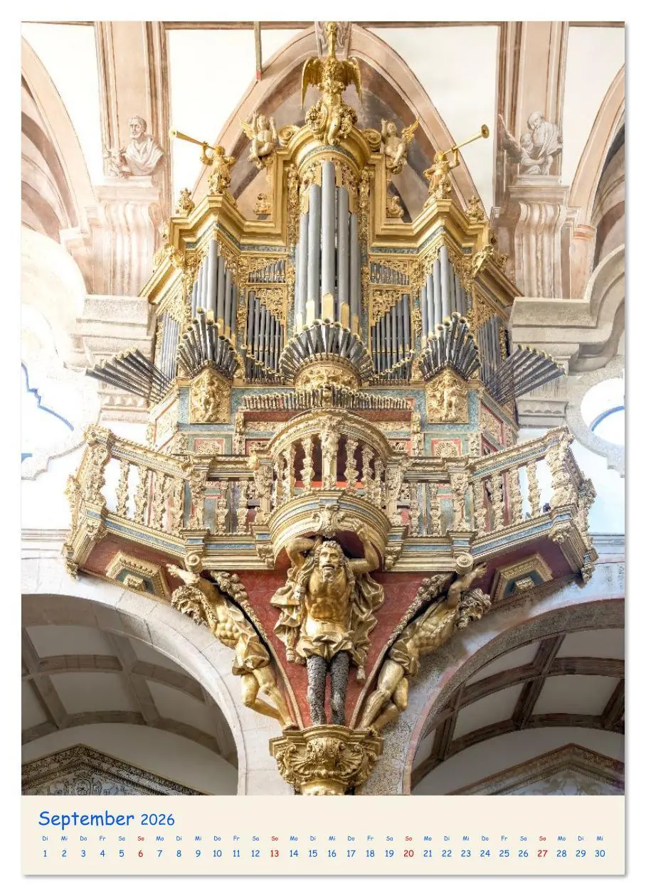 Bild: 9783516637632 | Orgel Giganten (hochwertiger Premium Wandkalender 2026 DIN A2...