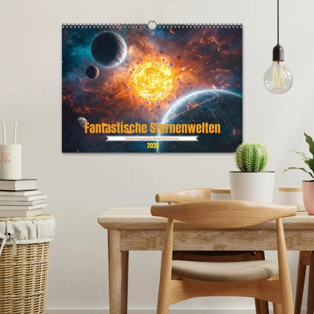 Bild: 9783516707632 | Fantastische Sternenwelten (Wandkalender 2026 DIN A3 quer),...