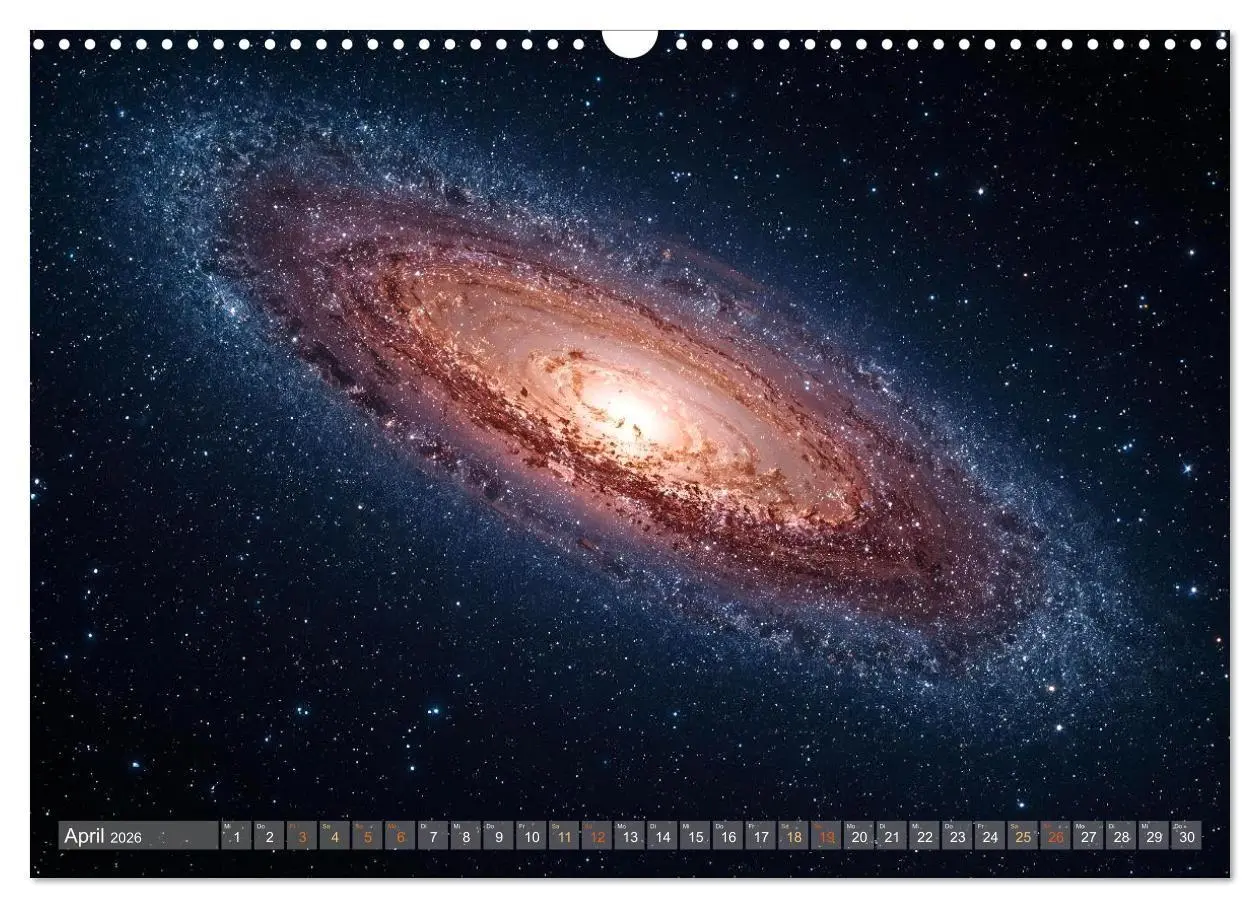 Bild: 9783516707632 | Fantastische Sternenwelten (Wandkalender 2026 DIN A3 quer),...