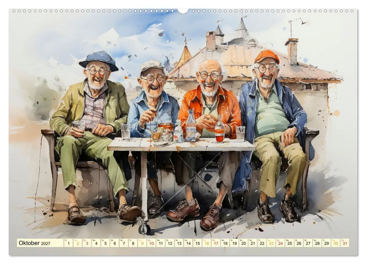 Bild: 9783569277632 | Lustiges Rentner Leben (hochwertiger Premium Wandkalender 2027 DIN...