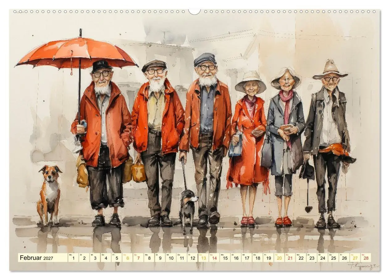 Bild: 9783569277632 | Lustiges Rentner Leben (hochwertiger Premium Wandkalender 2027 DIN...