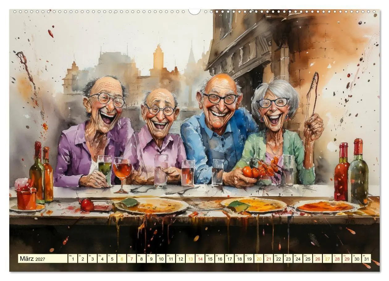 Bild: 9783569277632 | Lustiges Rentner Leben (hochwertiger Premium Wandkalender 2027 DIN...