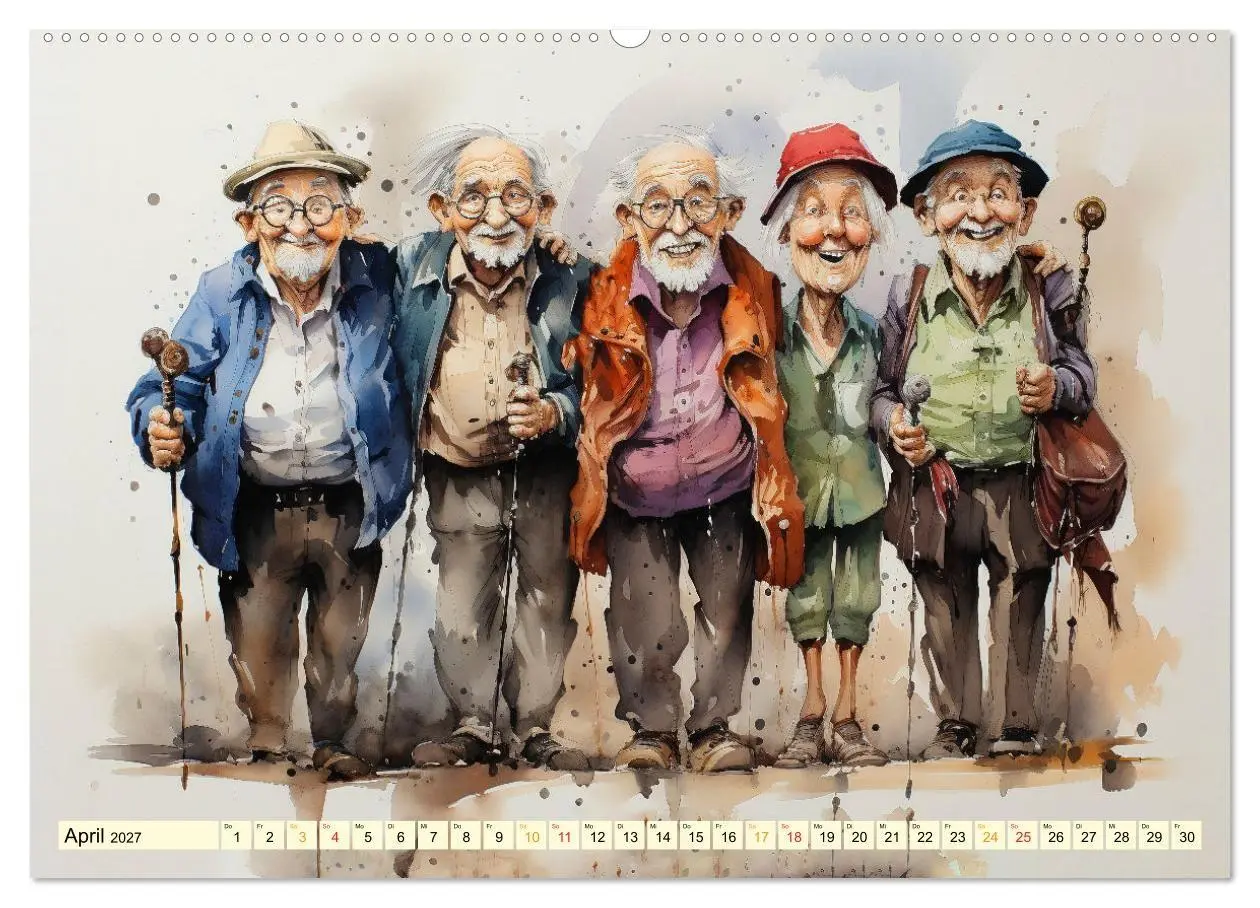 Bild: 9783569277632 | Lustiges Rentner Leben (hochwertiger Premium Wandkalender 2027 DIN...
