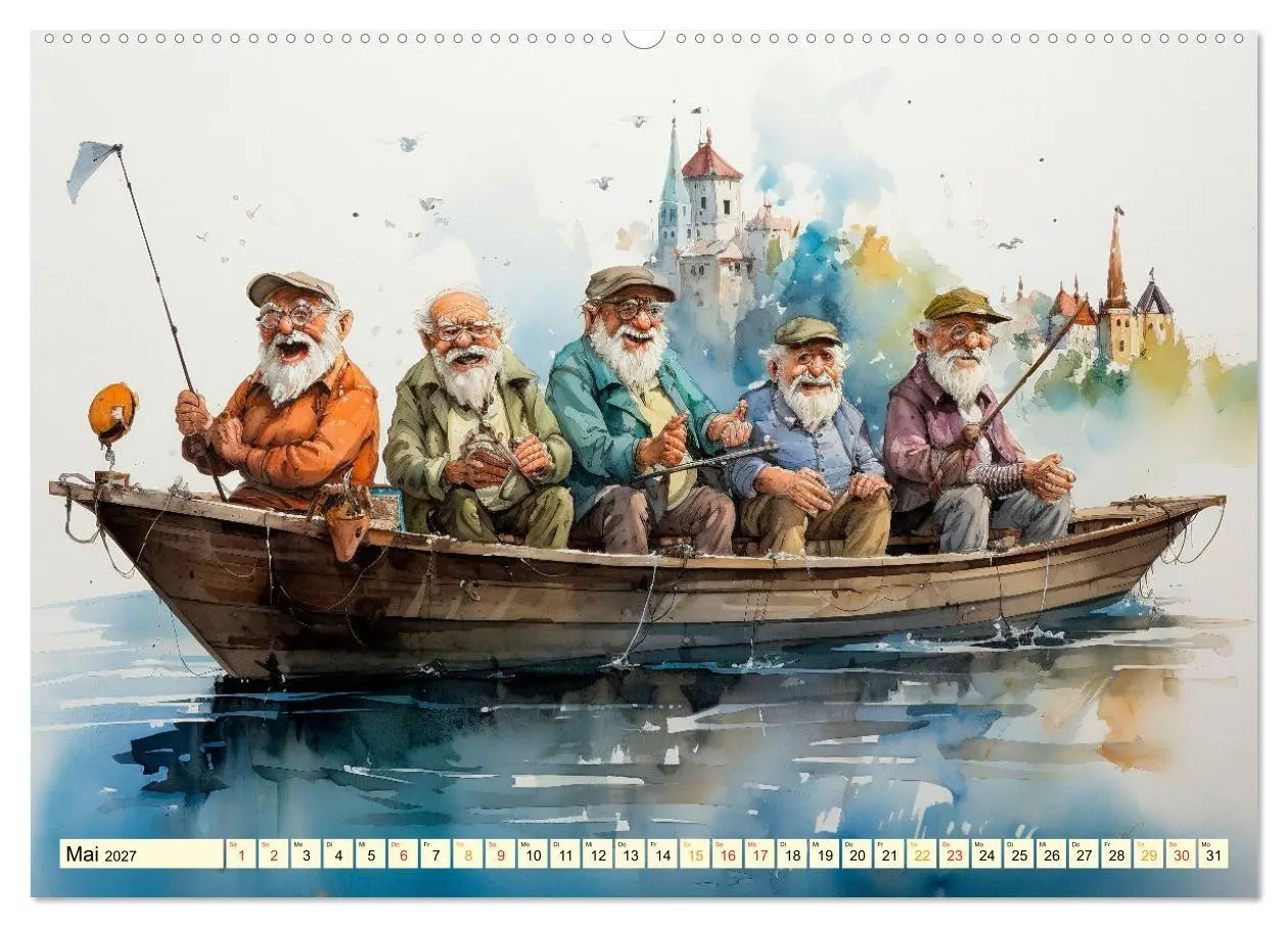 Bild: 9783569277632 | Lustiges Rentner Leben (hochwertiger Premium Wandkalender 2027 DIN...