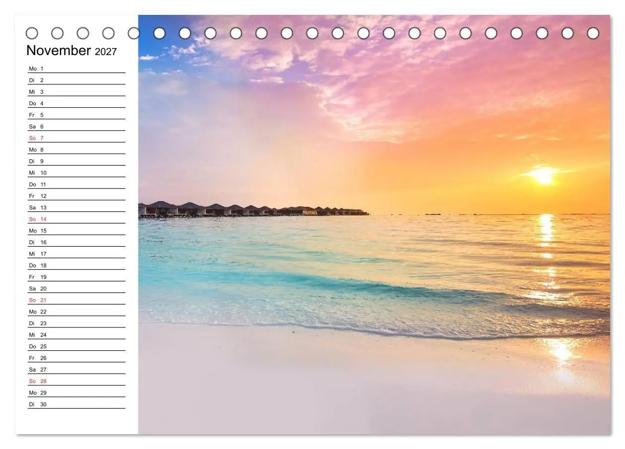 Bild: 9783569967632 | Südsee-Inseln. Von Fidschi bis Bora Bora (Tischkalender 2027 DIN A5...