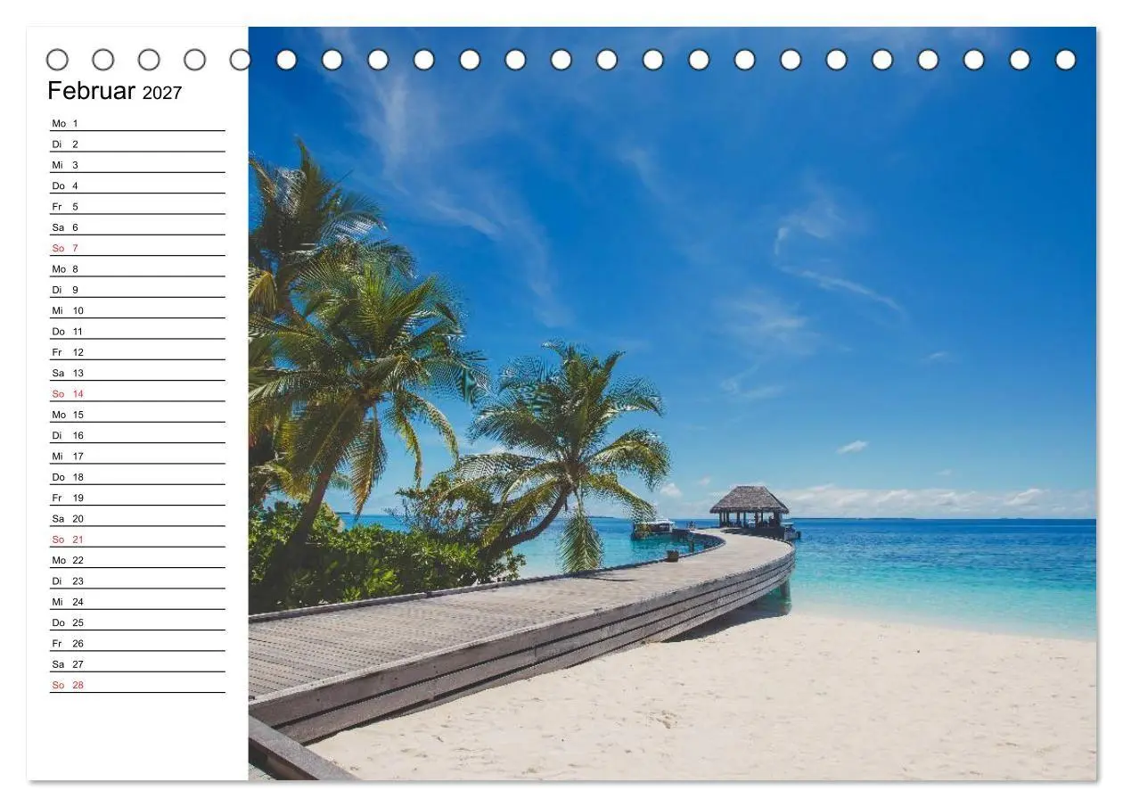Bild: 9783569967632 | Südsee-Inseln. Von Fidschi bis Bora Bora (Tischkalender 2027 DIN A5...