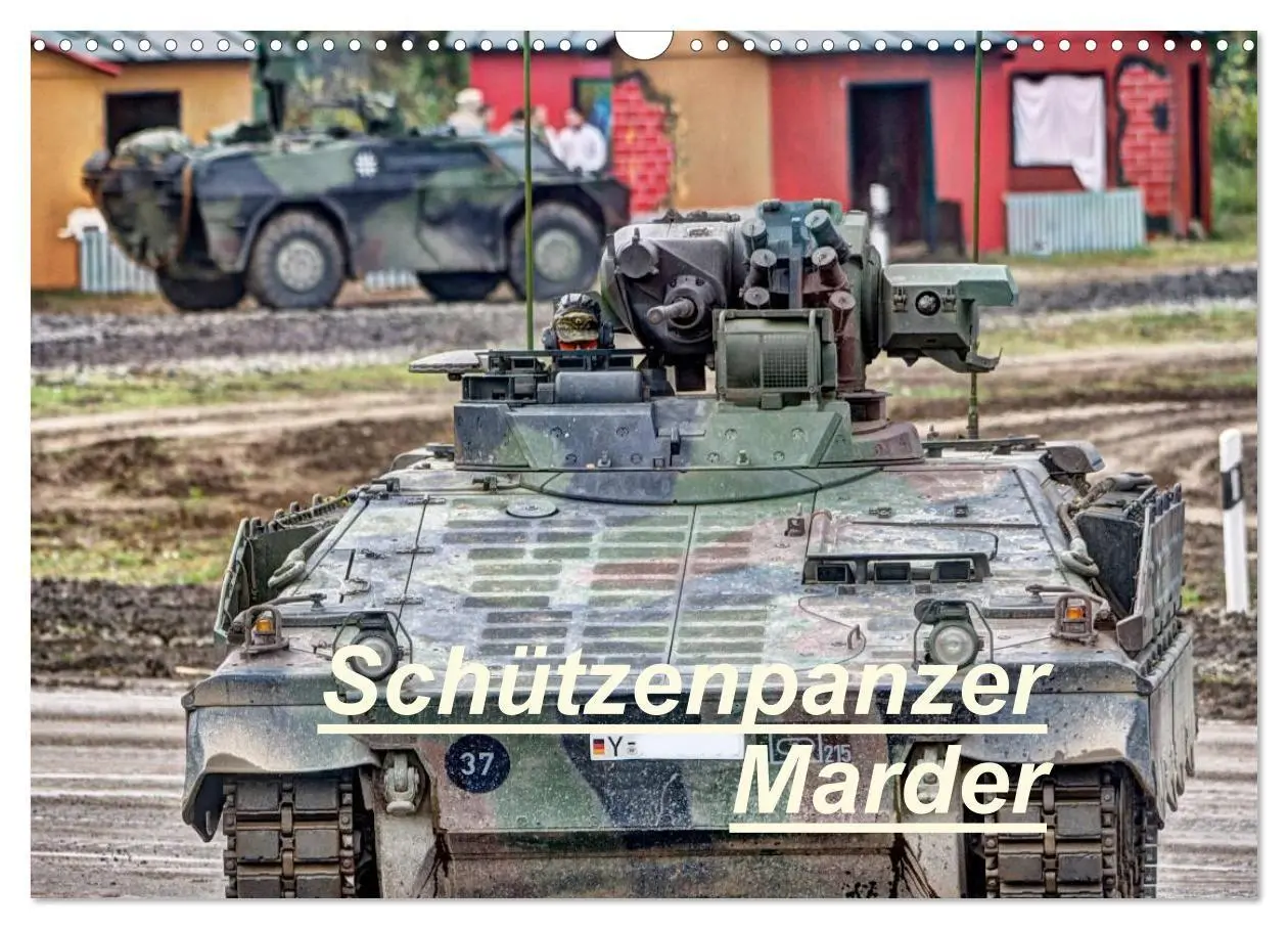 Cover: 9783594237632 | Schützenpanzer Marder (Wandkalender 2027 DIN A3 quer), CALVENDO...