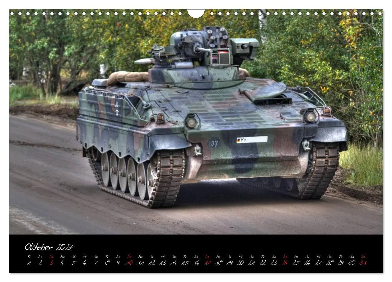 Bild: 9783594237632 | Schützenpanzer Marder (Wandkalender 2027 DIN A3 quer), CALVENDO...