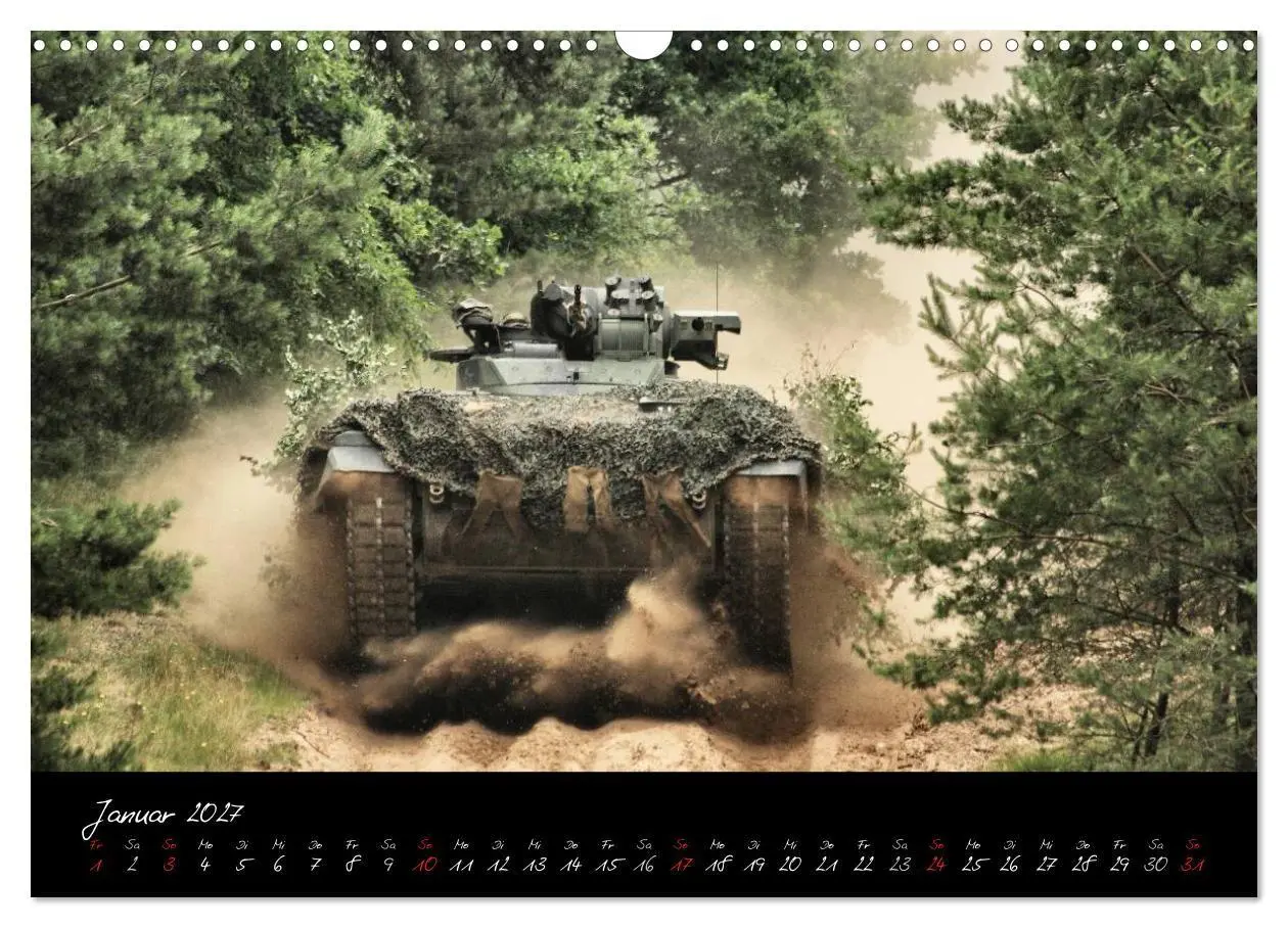 Bild: 9783594237632 | Schützenpanzer Marder (Wandkalender 2027 DIN A3 quer), CALVENDO...