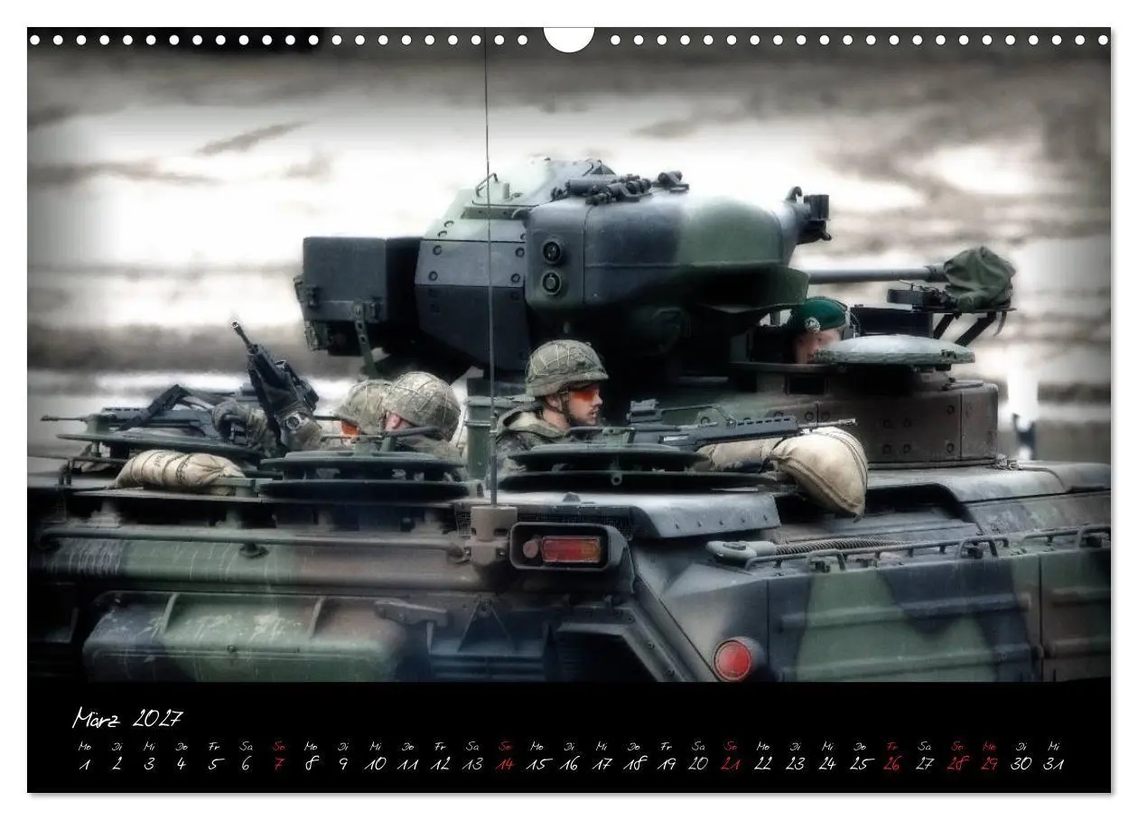 Bild: 9783594237632 | Schützenpanzer Marder (Wandkalender 2027 DIN A3 quer), CALVENDO...