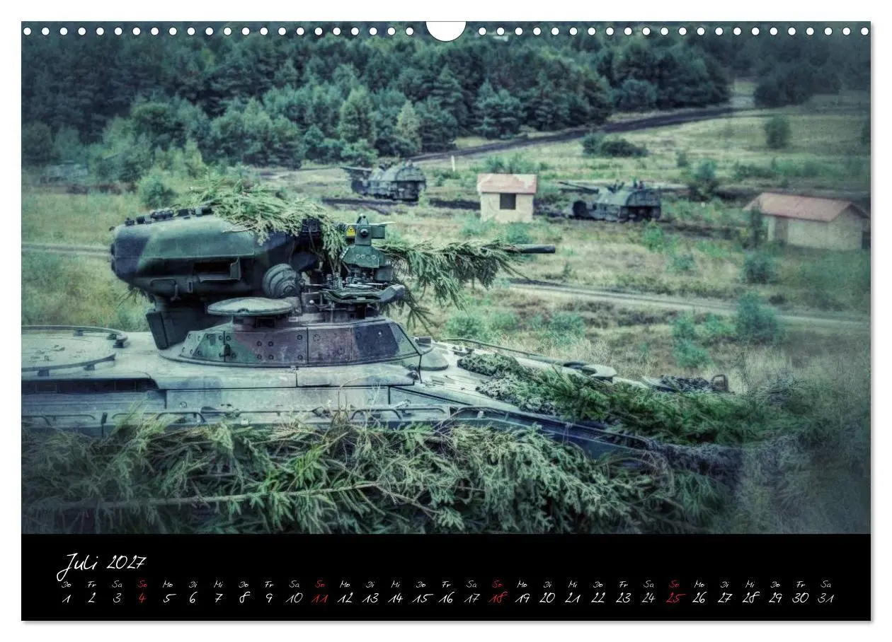 Bild: 9783594237632 | Schützenpanzer Marder (Wandkalender 2027 DIN A3 quer), CALVENDO...