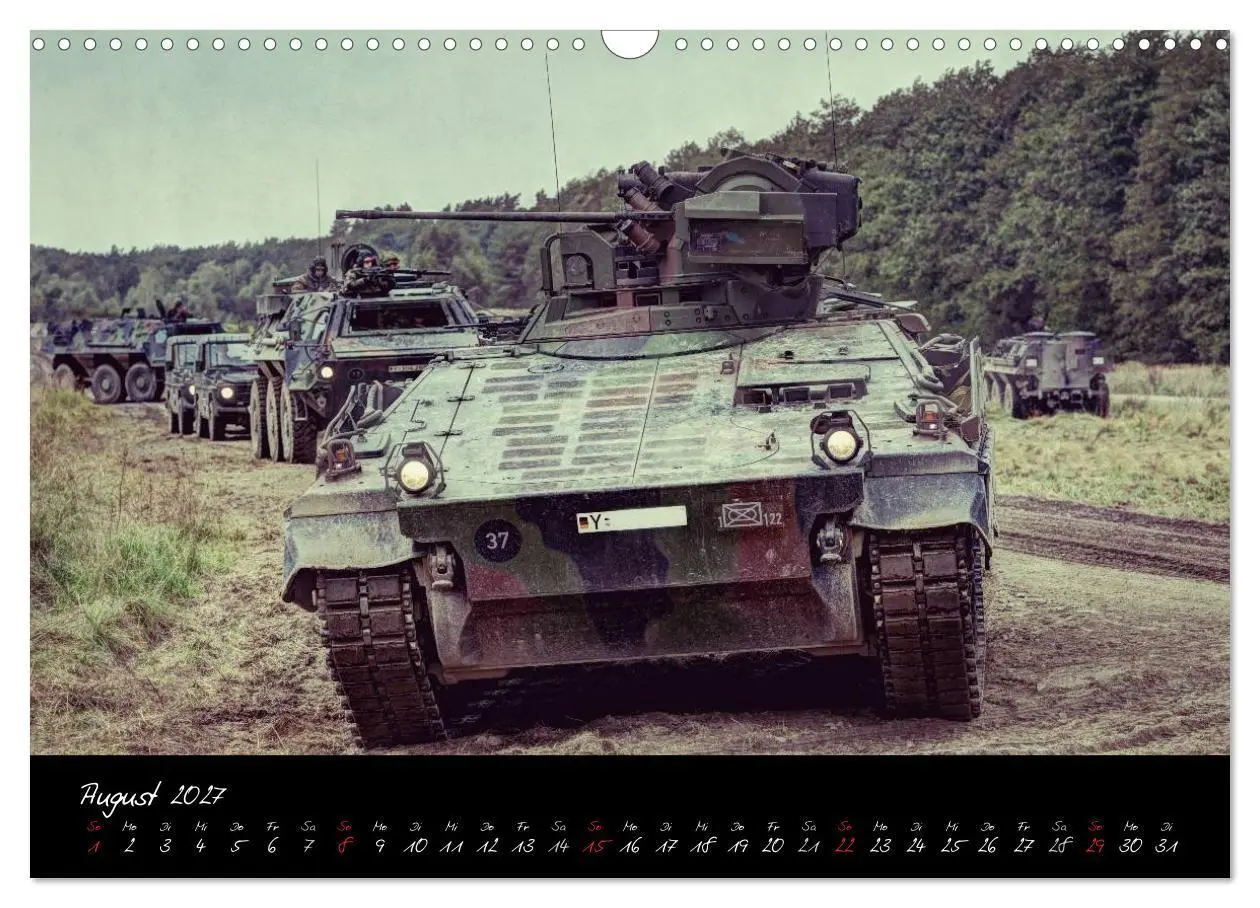 Bild: 9783594237632 | Schützenpanzer Marder (Wandkalender 2027 DIN A3 quer), CALVENDO...