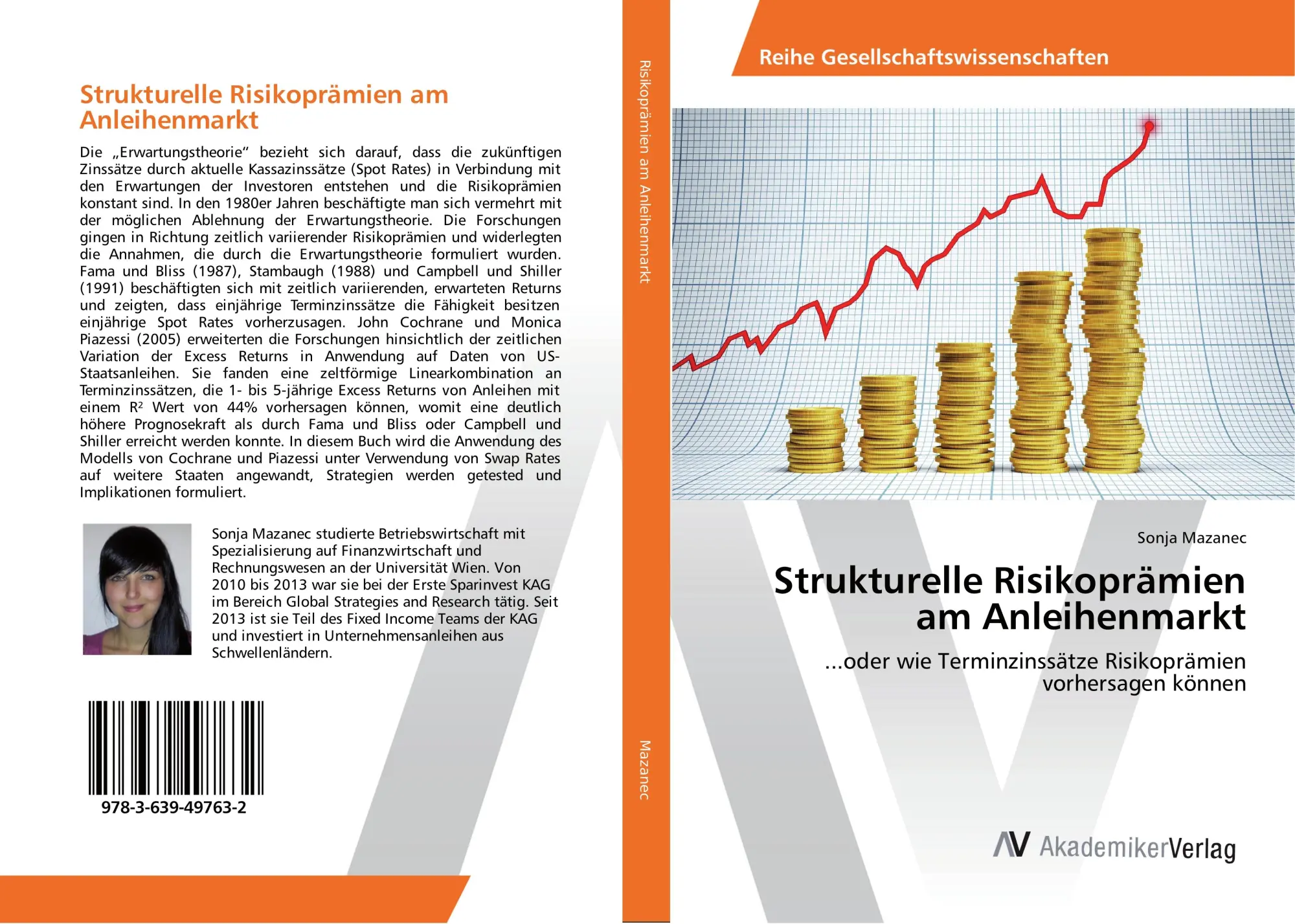 Cover: 9783639497632 | Strukturelle Risikoprämien am Anleihenmarkt | Sonja Mazanec | Buch