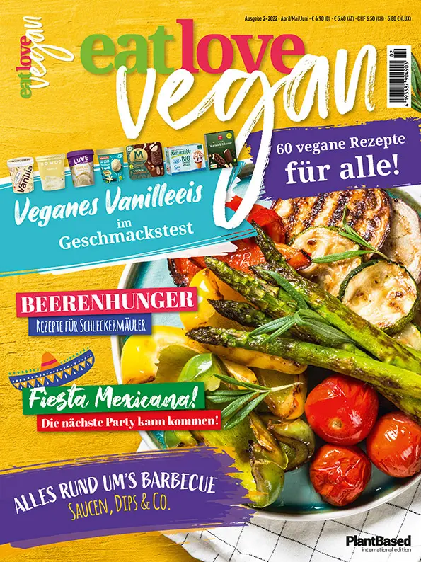 Cover: 9783966647632 | Eat Love Vegan 02 April/Mai/Juni: Das Magazin - 60 vegane Rezepte...