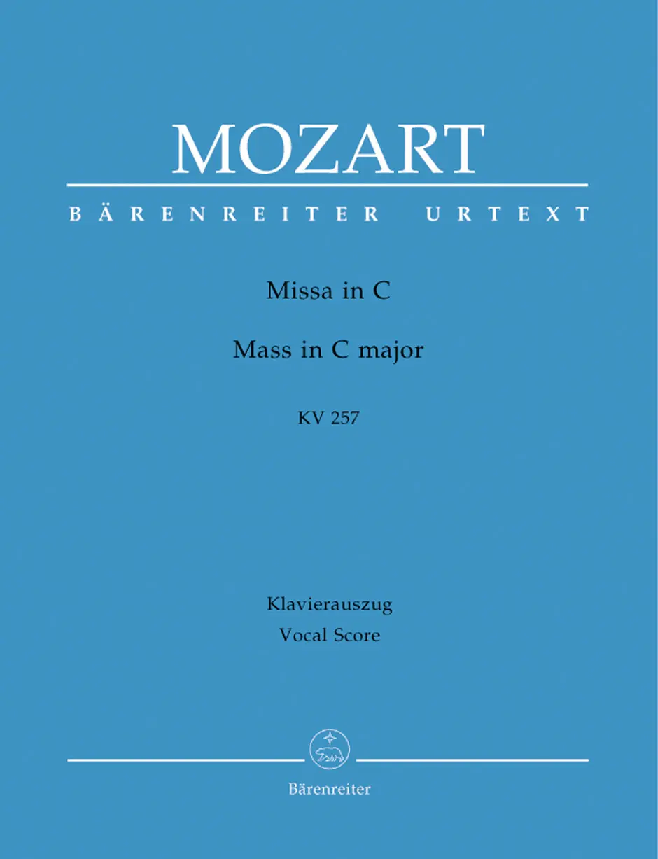 Cover: 9790006457632 | Missa in C major K.257 | Wolfgang Amadeus Mozart | Buch