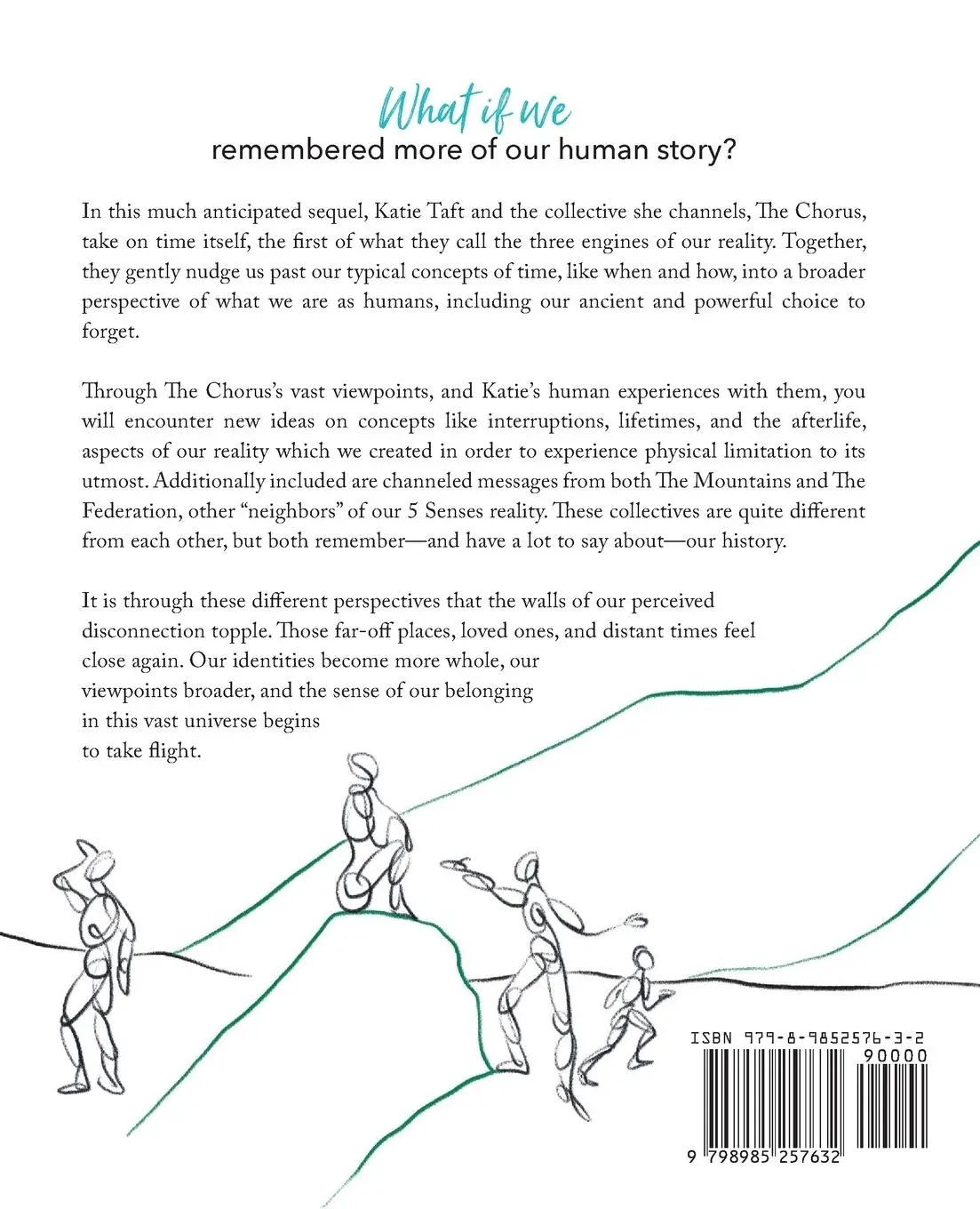 Rückseite: 9798985257632 | The Book of Human Remembrance | Katie and The Chorus | Taschenbuch