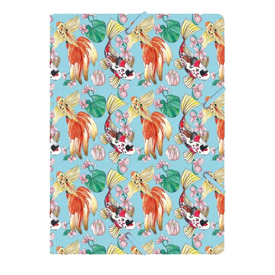 Cover: 4048809027732 | Sammelmappe de Luxe A4, Koi | Mit Gummibandverschluss | 2021