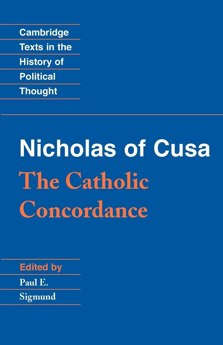 Cover: 9780521567732 | Nicholas of Cusa | The Catholic Concordance | Of Cusa Nicholas (u. a.)