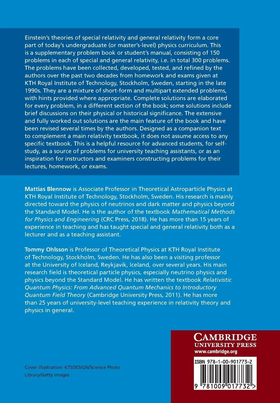 Rückseite: 9781009017732 | 300 Problems in Special and General Relativity | Blennow (u. a.)