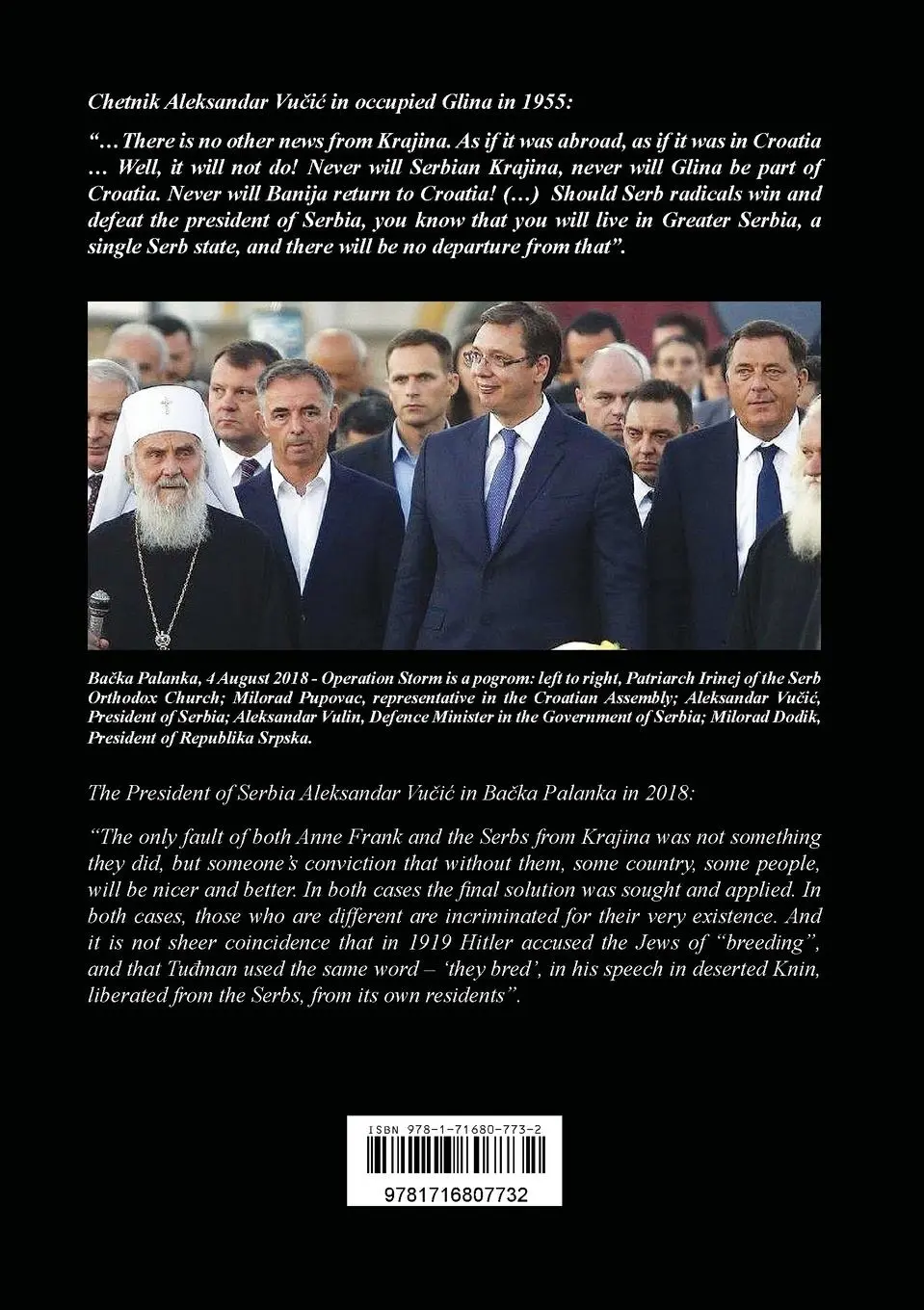 Rückseite: 9781716807732 | A CENTURY OF SERBIAN TERROR | Nenad Piska¿ | Taschenbuch | Englisch