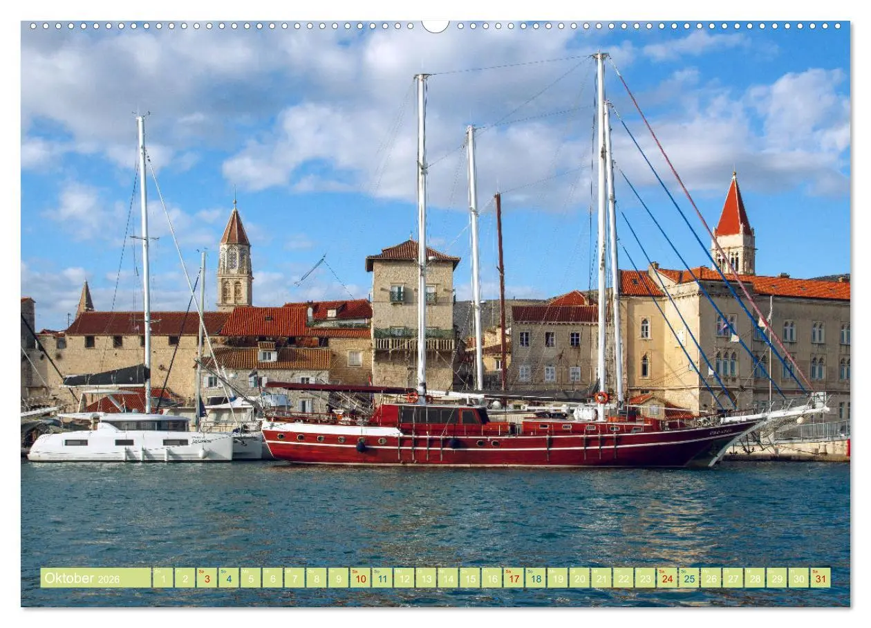 Bild: 9783457397732 | Trogir - Wundervolles historisches Juwel an der Adria (Wandkalender...