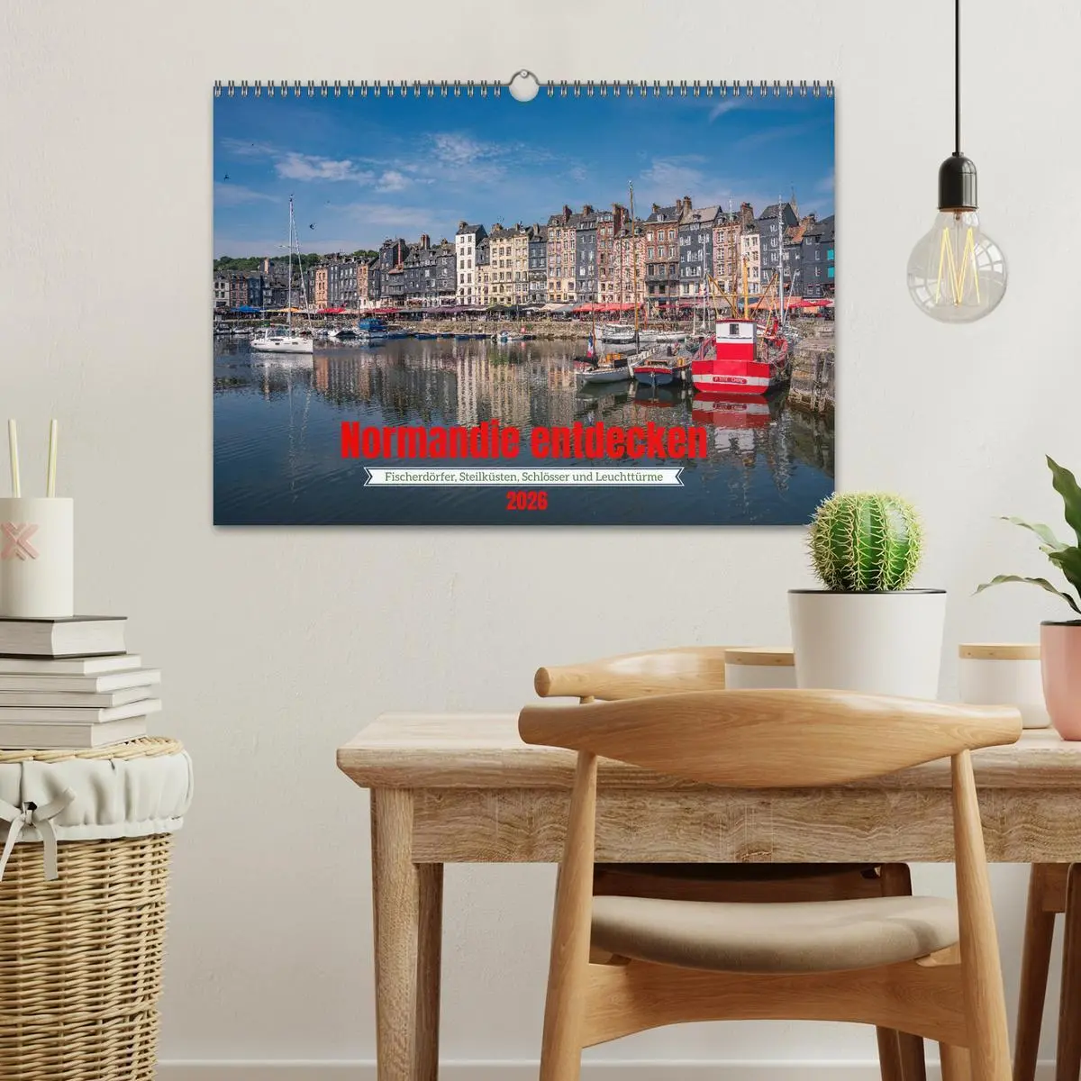 Bild: 9783457607732 | Normandie entdecken (Wandkalender 2026 DIN A3 quer), CALVENDO...