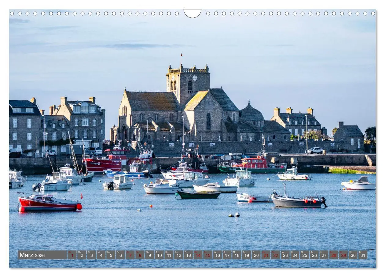 Bild: 9783457607732 | Normandie entdecken (Wandkalender 2026 DIN A3 quer), CALVENDO...