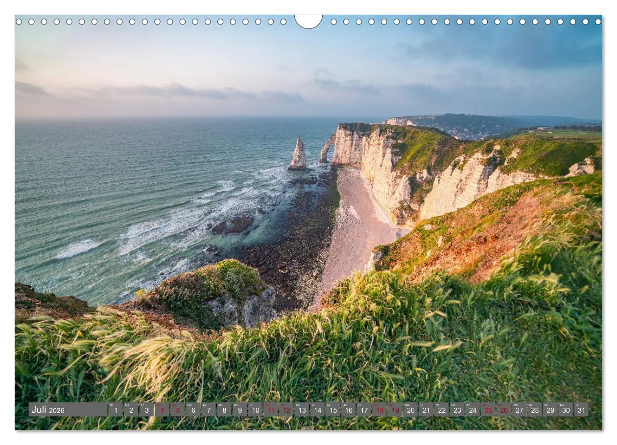 Bild: 9783457607732 | Normandie entdecken (Wandkalender 2026 DIN A3 quer), CALVENDO...