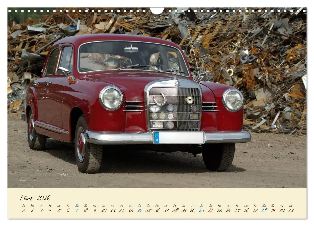 Bild: 9783457917732 | Klassiker mit Stern (Wandkalender 2026 DIN A3 quer), CALVENDO...