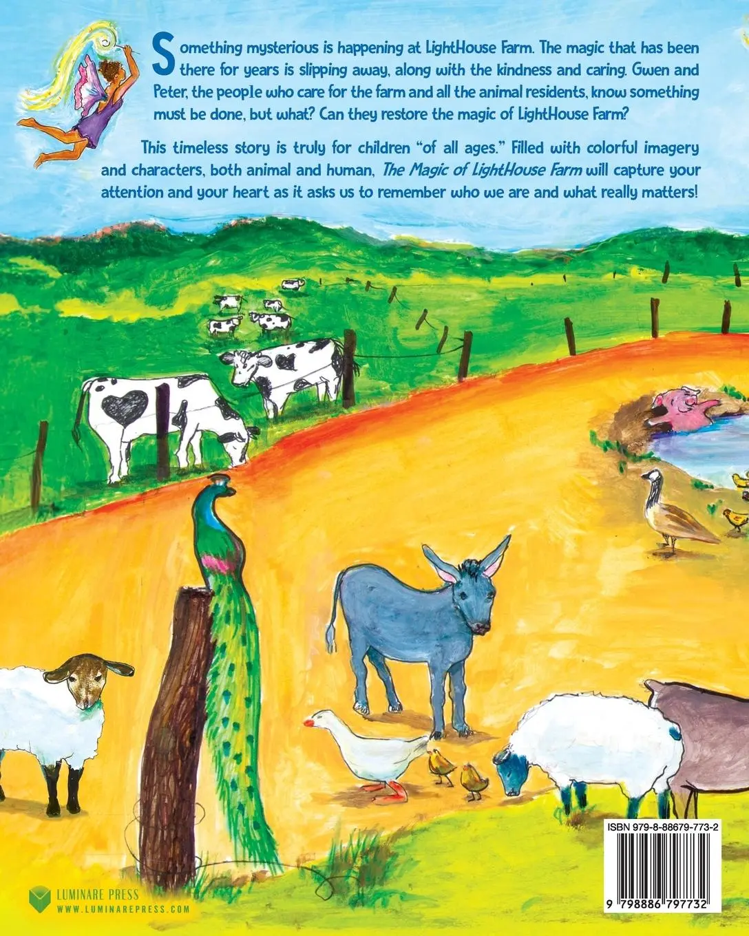 Rückseite: 9798886797732 | The Magic of LightHouse Farm | A Story for Children of All Ages | Buch