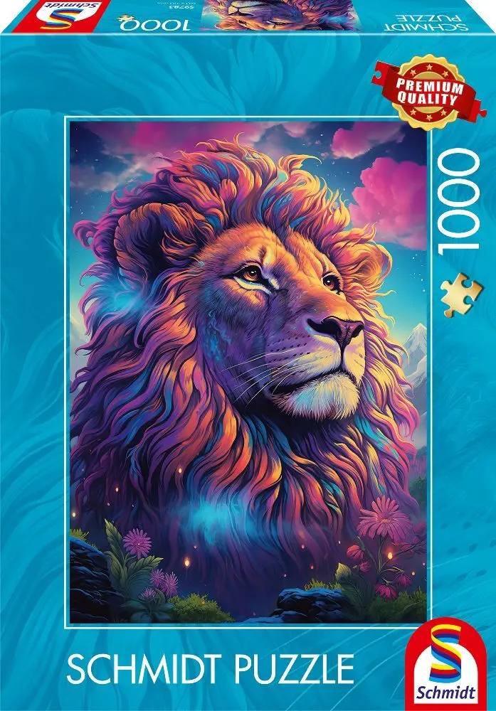 Cover: 4001504597832 | Löwe im Farbenwind | Spiel | Schachtel | 59783 | 2024 | Schmidt Spiele