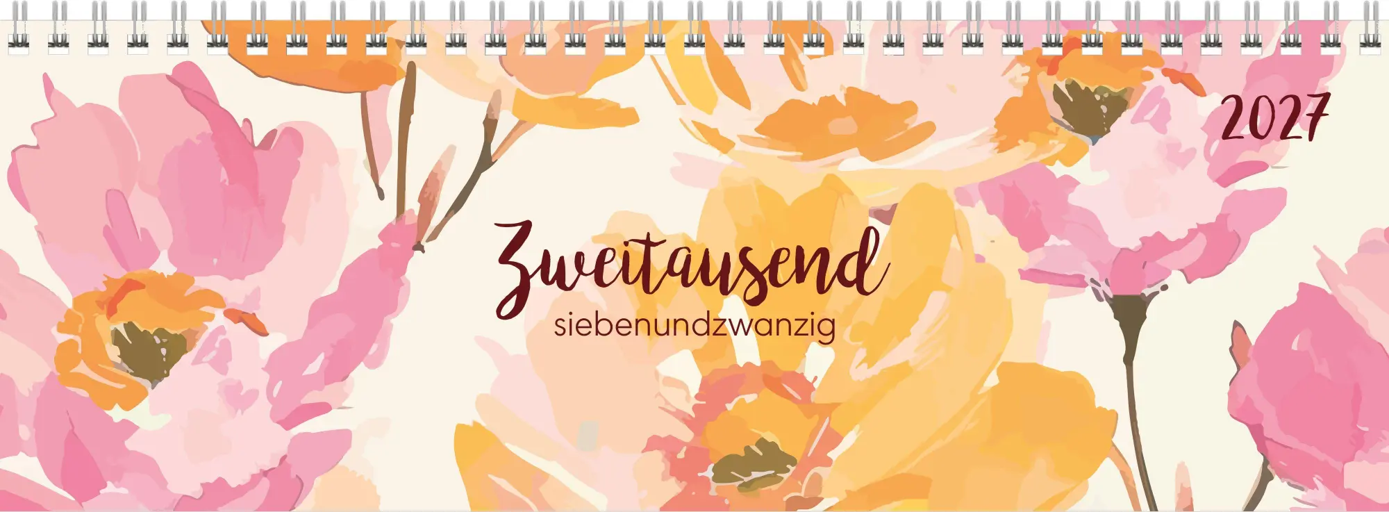 Cover: 4069095017832 | Tischquerkalender Style Rosen 2027 | Neumann Verlage GmbH &amp; Co KG