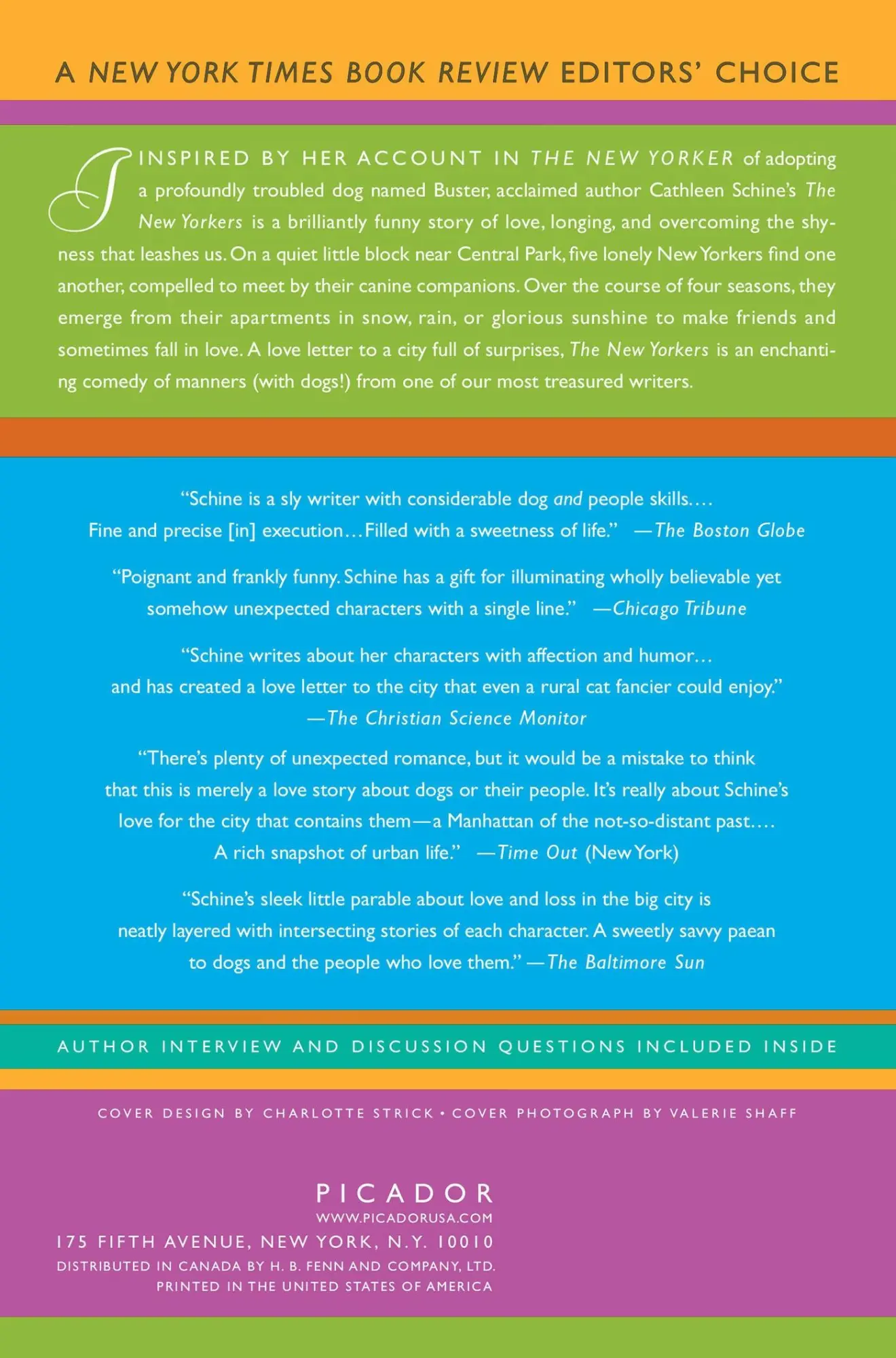 Rückseite: 9780312427832 | The New Yorkers | Cathleen Schine | Taschenbuch | Englisch | 2008